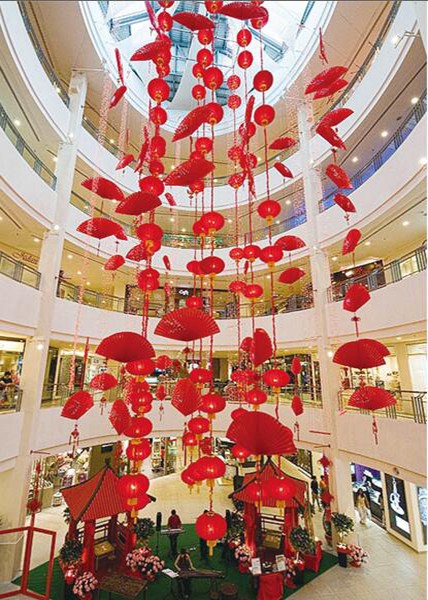 中庭吊飾