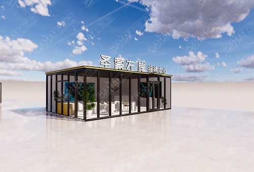 蘭山區(qū)圣蒙左岸臨售展廳